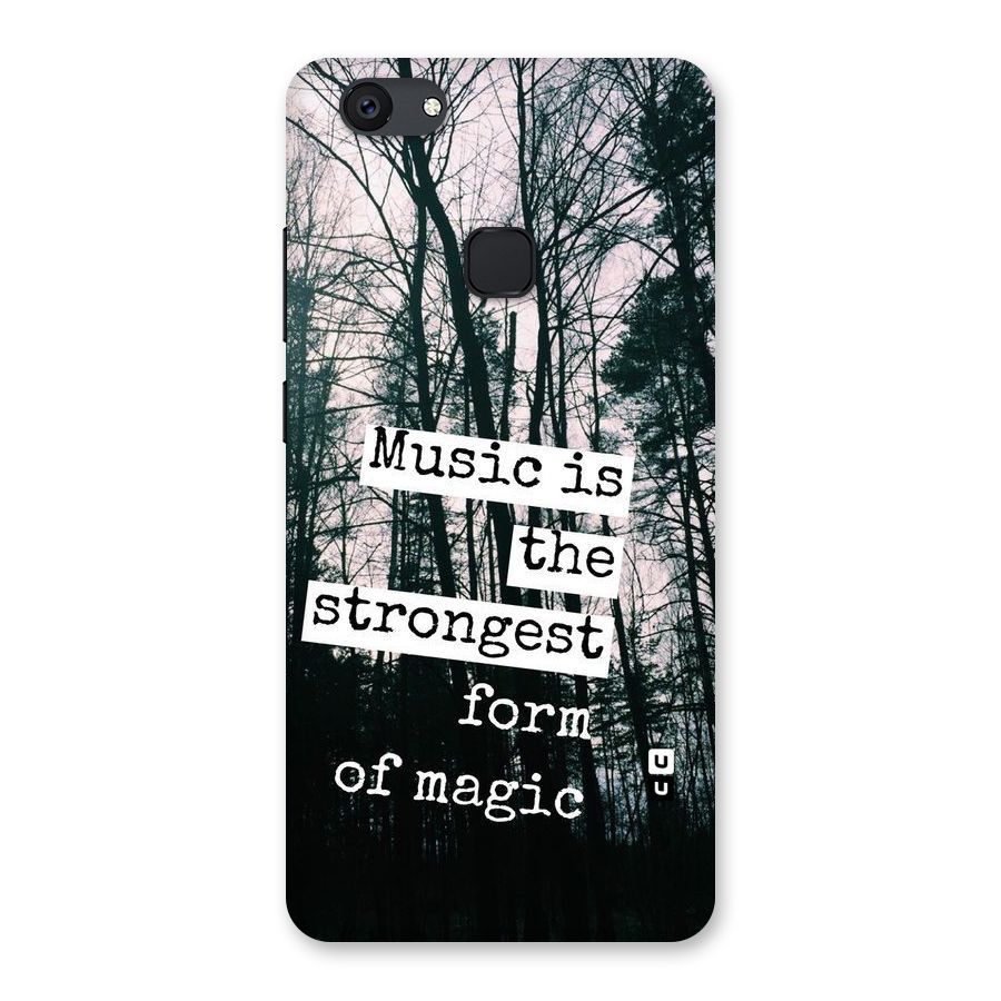 Music Magic Back Case for Vivo V7 Plus