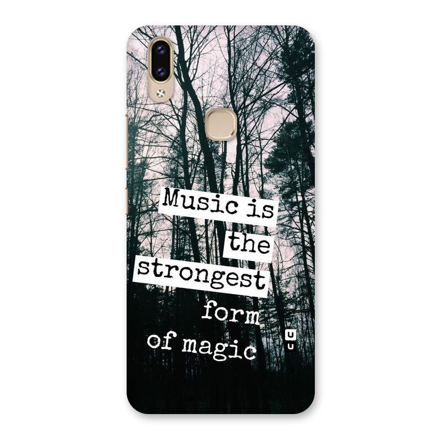 Music Magic Back Case for Vivo V9 Youth