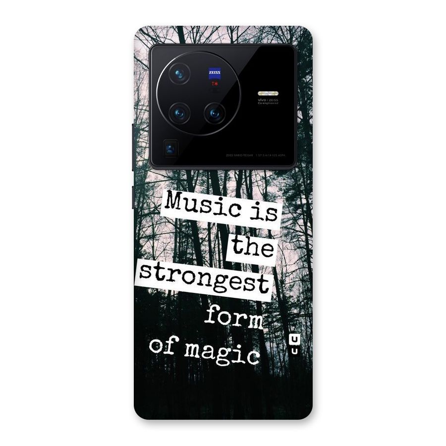 Music Magic Back Case for Vivo X80 Pro
