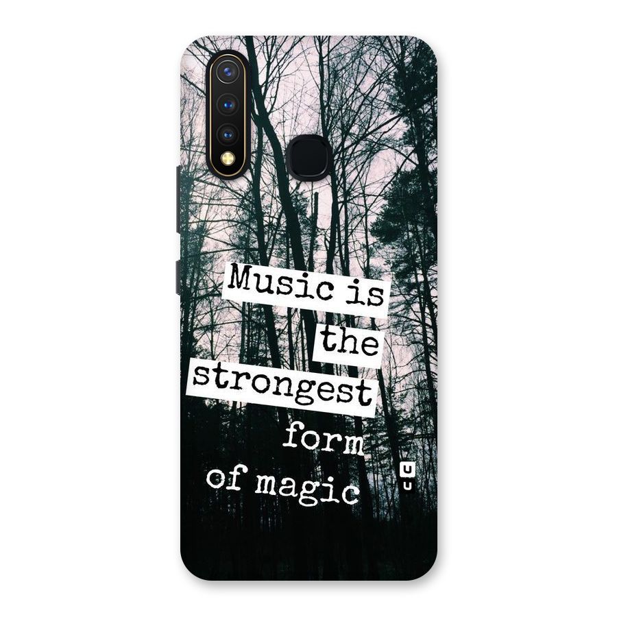 Music Magic Back Case for Vivo Y19