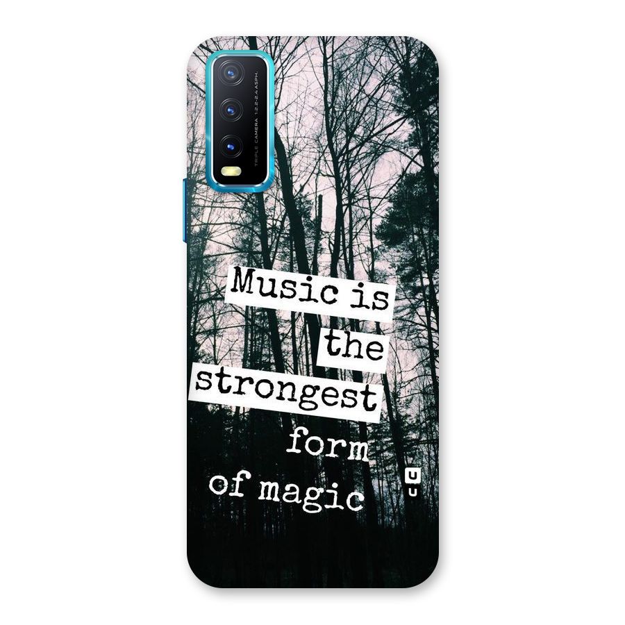 Music Magic Back Case for Vivo Y20A