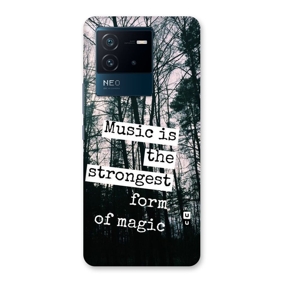 Music Magic Back Case for Vivo iQOO Neo 6 5G