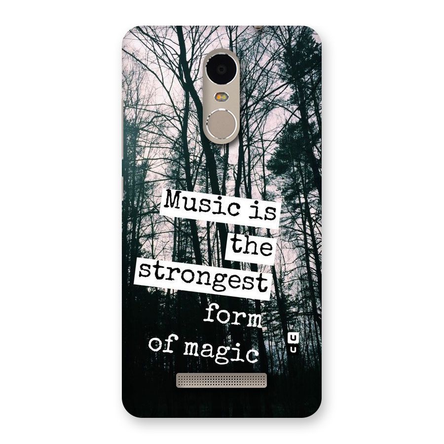 Music Magic Back Case for Xiaomi Redmi Note 3