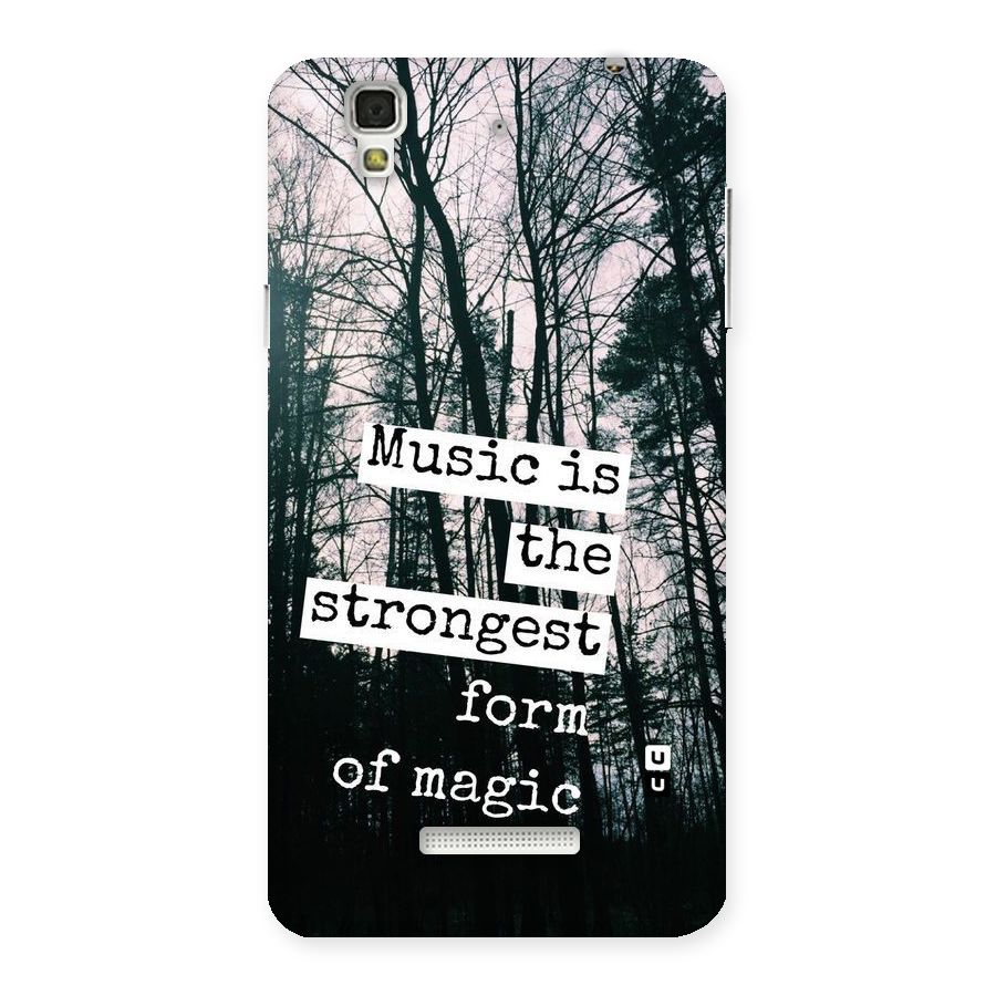 Music Magic Back Case for YU Yureka Plus