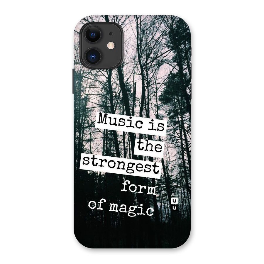 Music Magic Back Case for iPhone 11