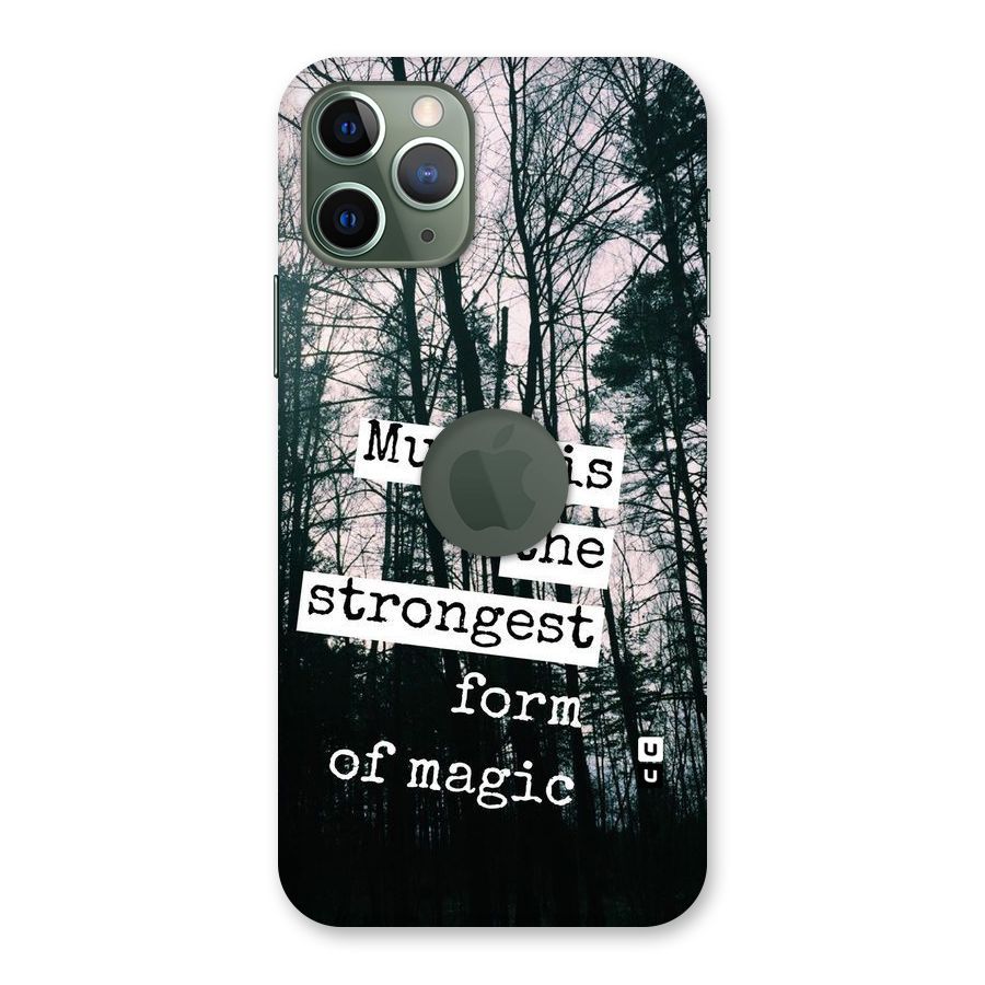 Music Magic Back Case for iPhone 11 Pro Logo  Cut