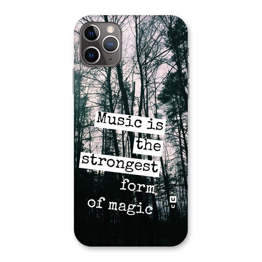 Music Magic Back Case for iPhone 11 Pro Max