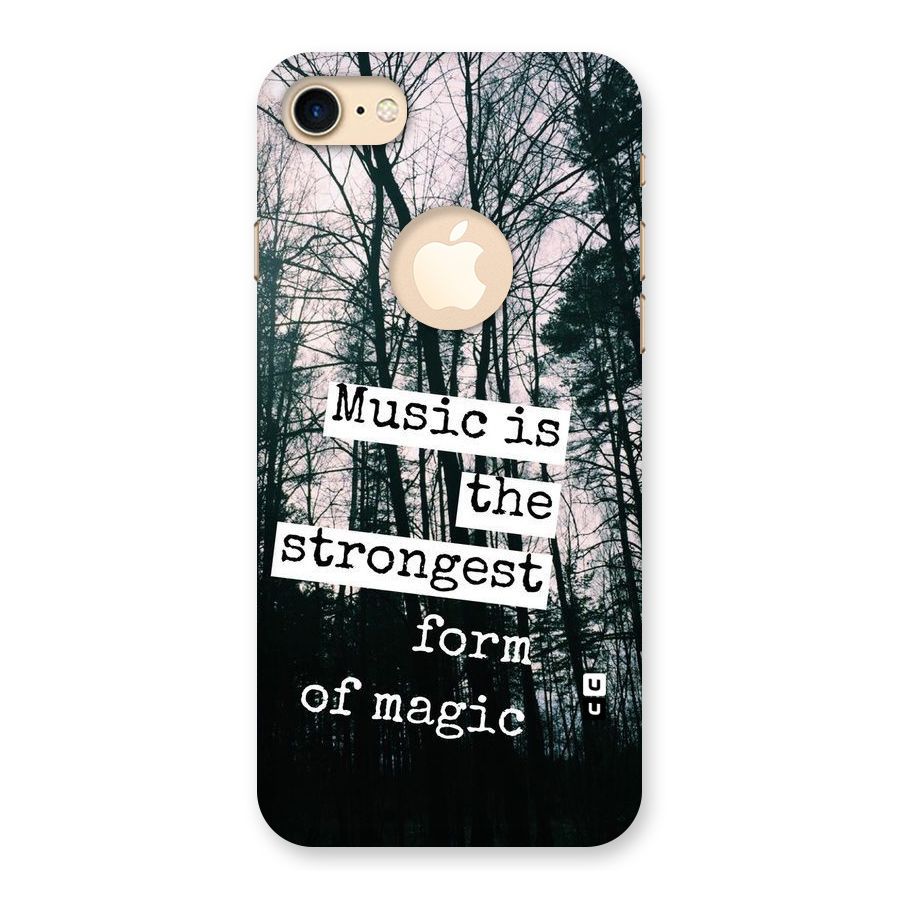 Music Magic Back Case for iPhone 7 Logo Cut