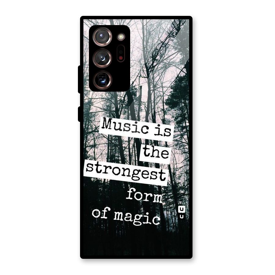 Music Magic Glass Back Case for Galaxy Note 20 Ultra 5G
