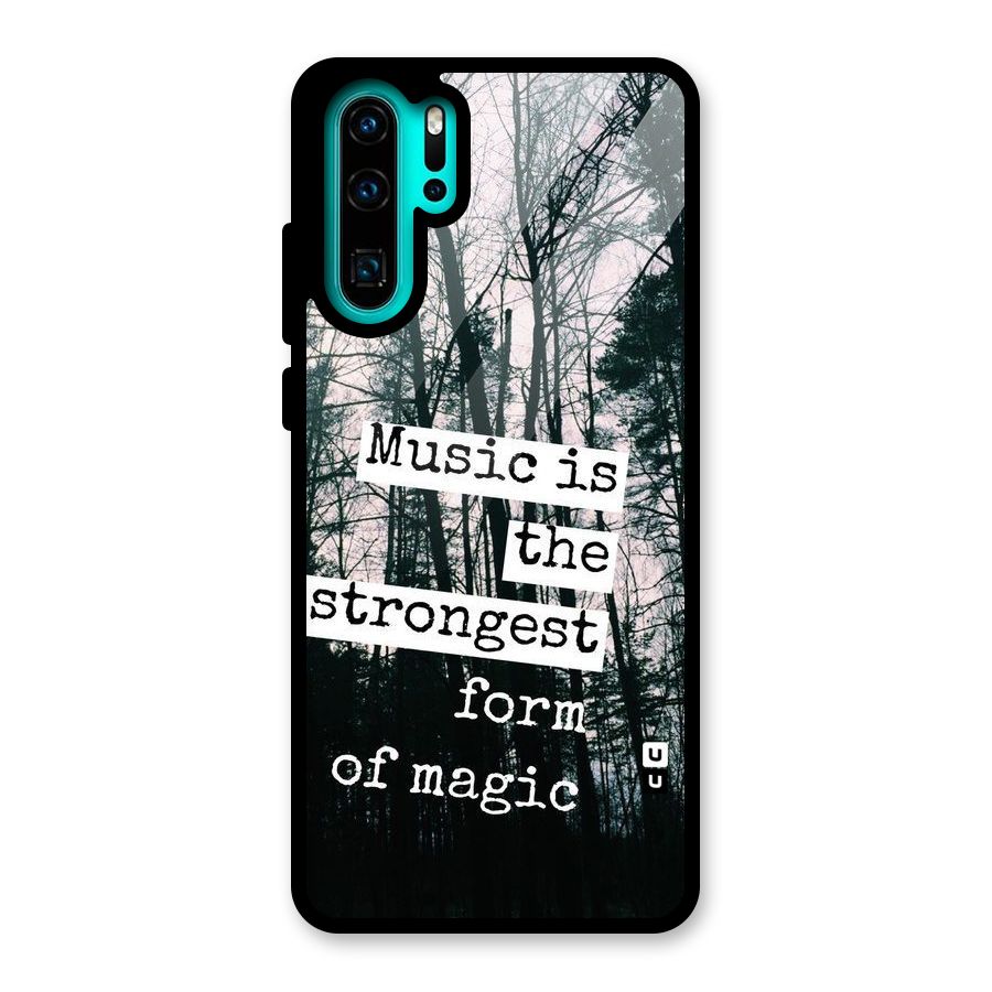 Music Magic Glass Back Case for Huawei P30 Pro