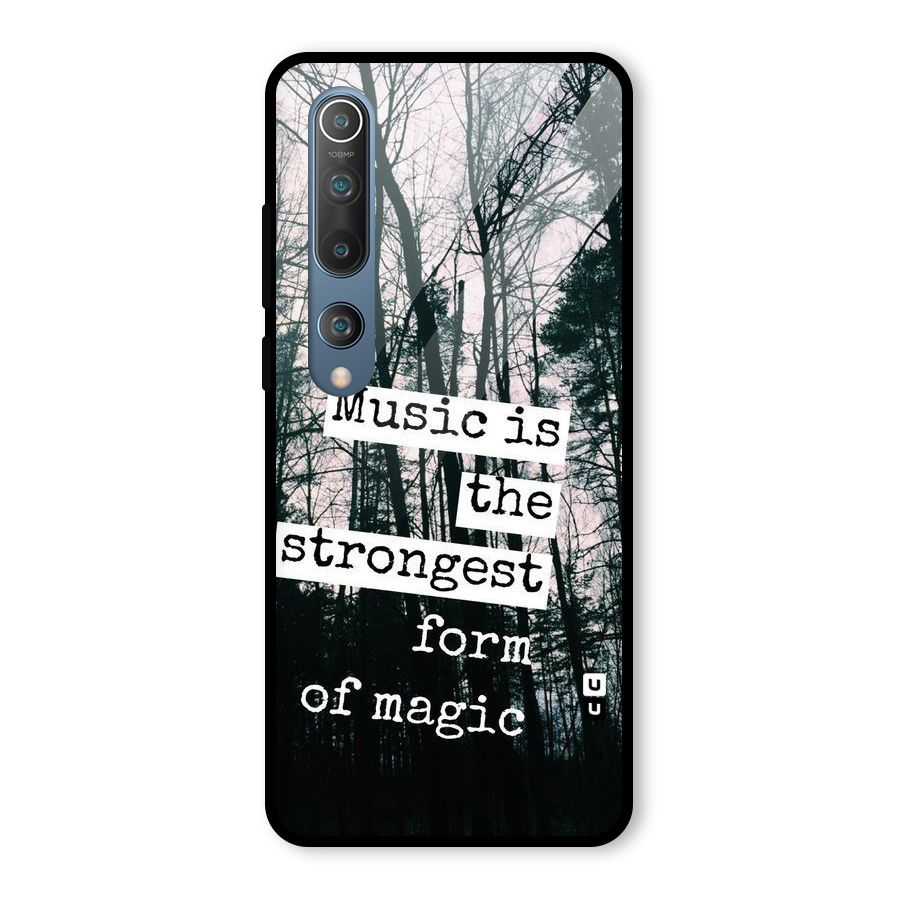 Music Magic Glass Back Case for Mi 10