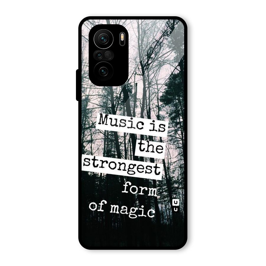 Music Magic Glass Back Case for Mi 11x