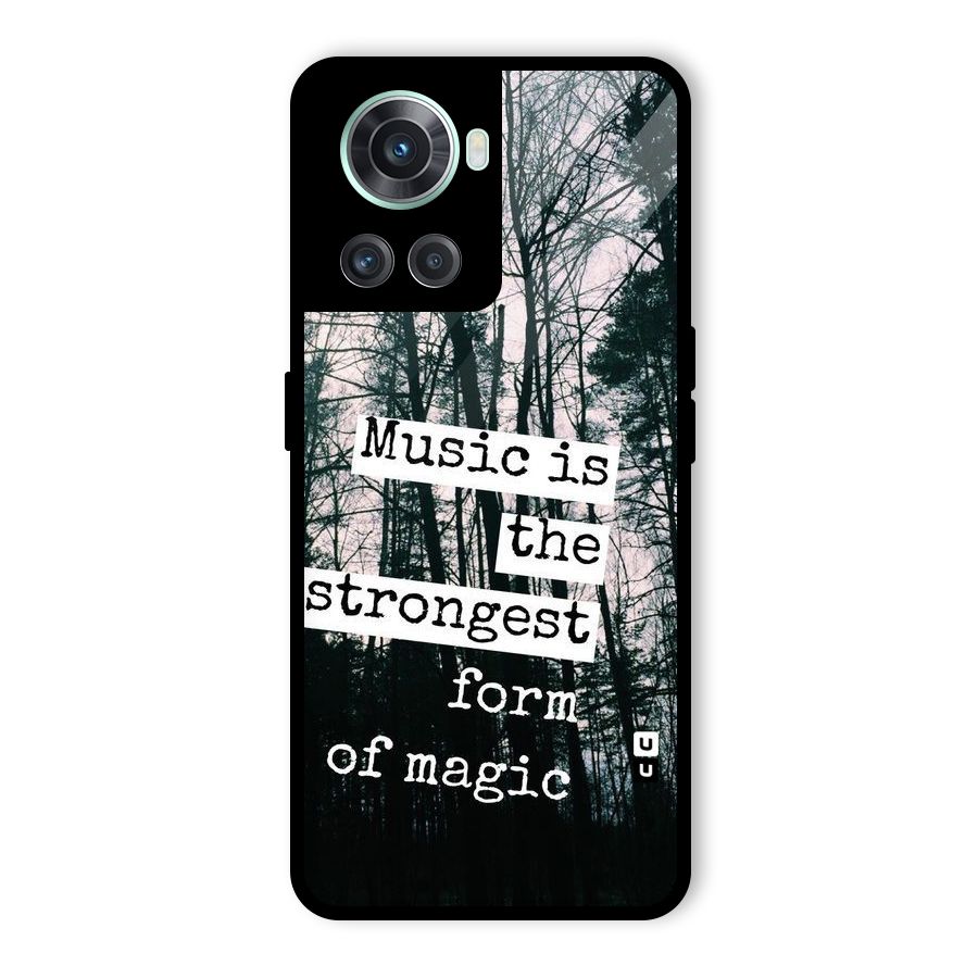 Music Magic Glass Back Case for OnePlus 10R
