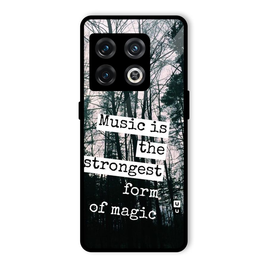 Music Magic Glass Back Case for OnePlus 10 Pro 5G