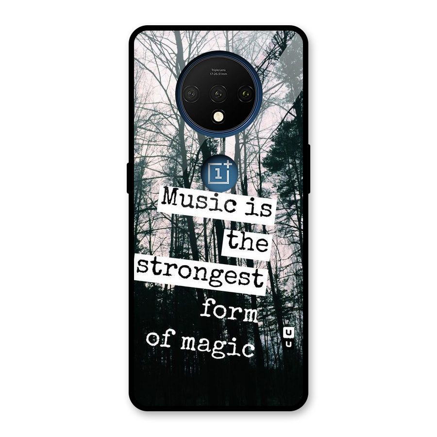 Music Magic Glass Back Case for OnePlus 7T