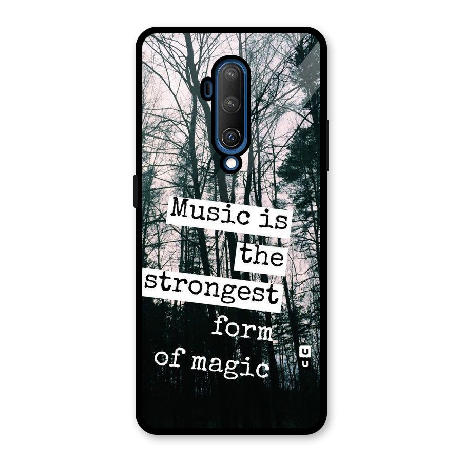 Music Magic Glass Back Case for OnePlus 7T Pro