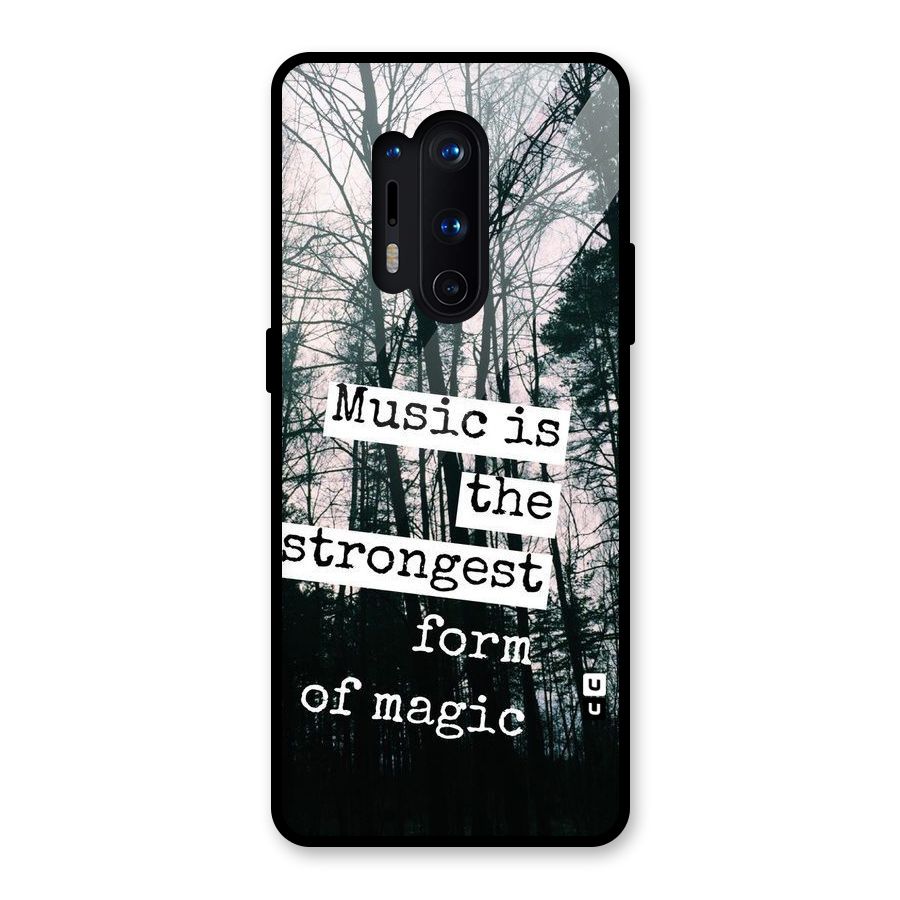 Music Magic Glass Back Case for OnePlus 8 Pro