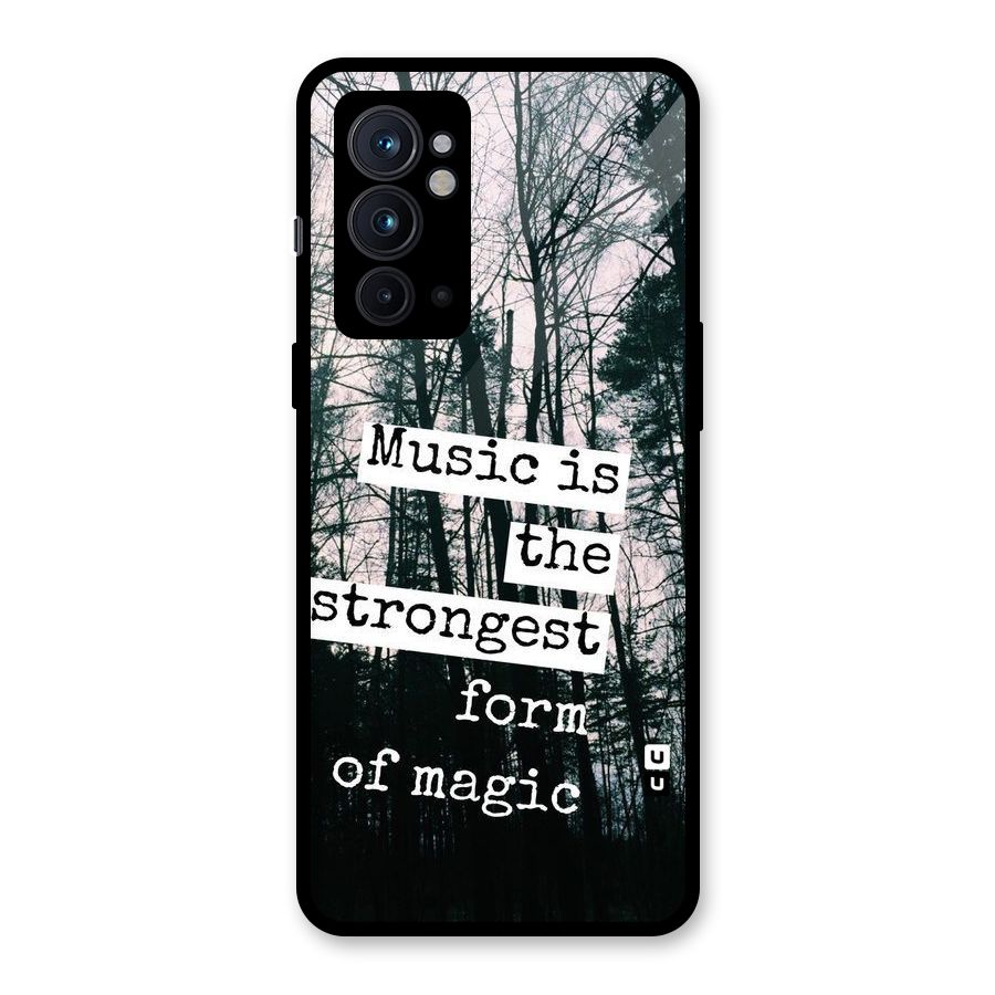 Music Magic Glass Back Case for OnePlus 9RT 5G