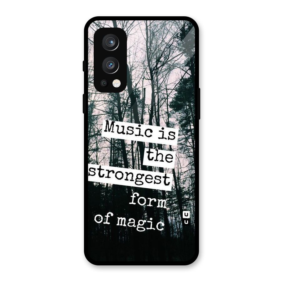 Music Magic Glass Back Case for OnePlus Nord 2 5G