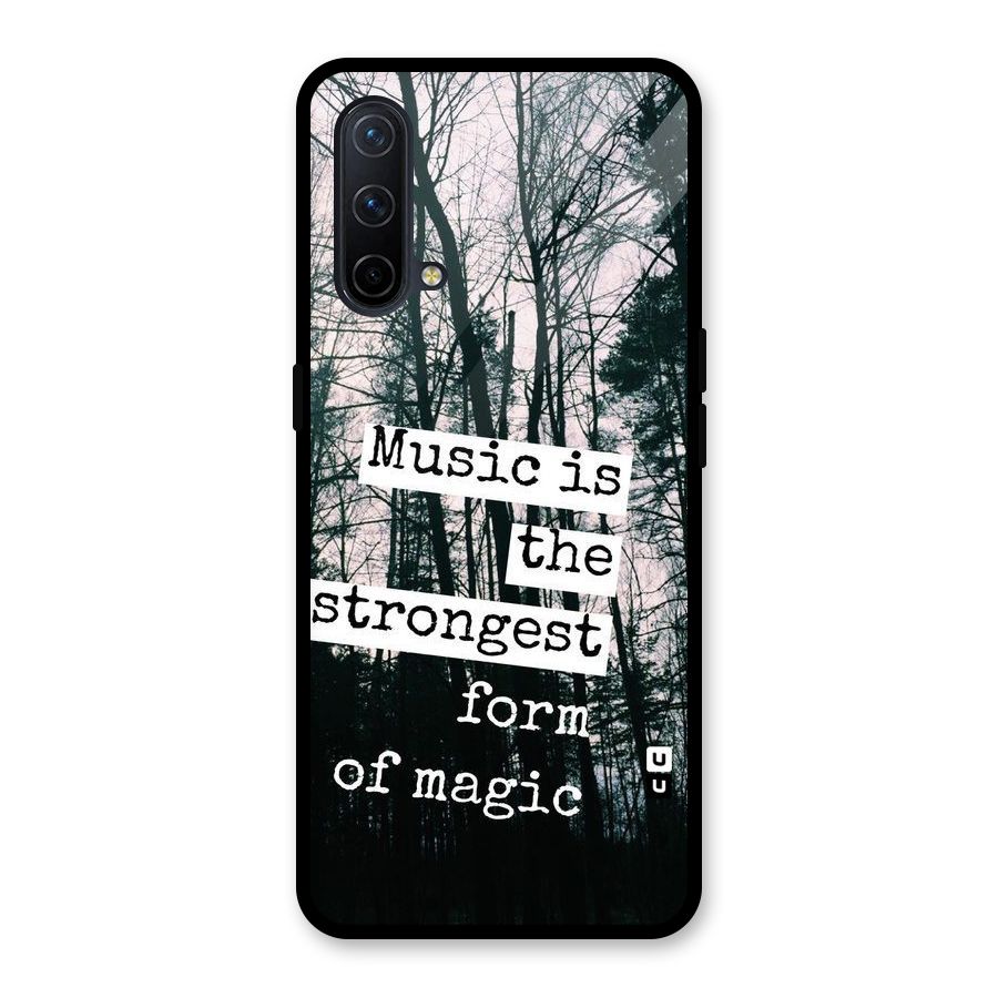 Music Magic Glass Back Case for OnePlus Nord CE 5G