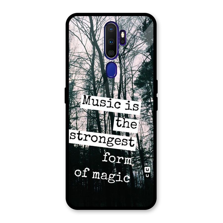 Music Magic Glass Back Case for Oppo A9 (2020)