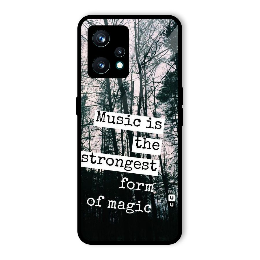 Music Magic Glass Back Case for Realme 9 Pro Plus 5G