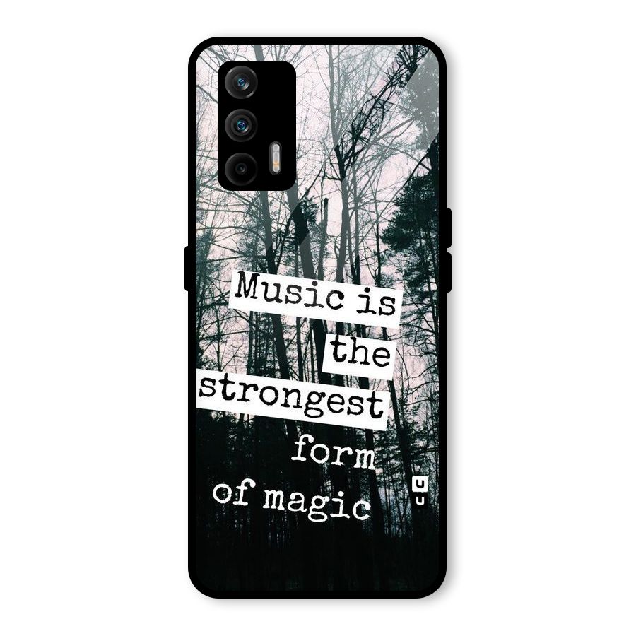 Music Magic Glass Back Case for Realme GT 5G
