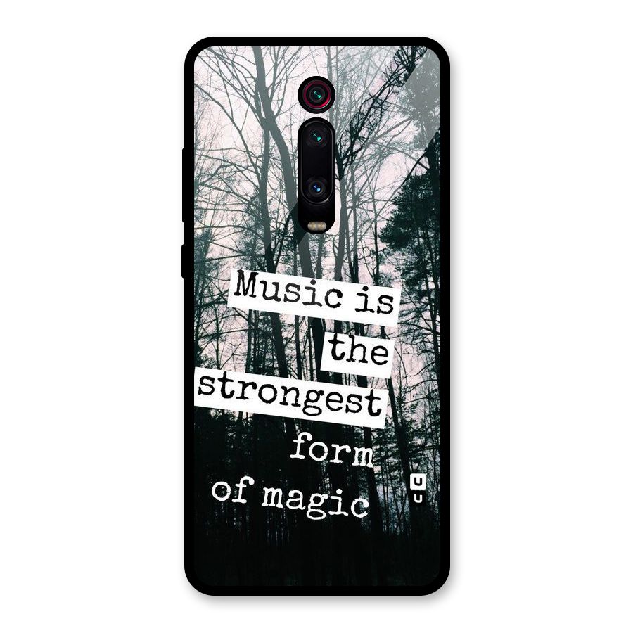 Music Magic Glass Back Case for Redmi K20 Pro