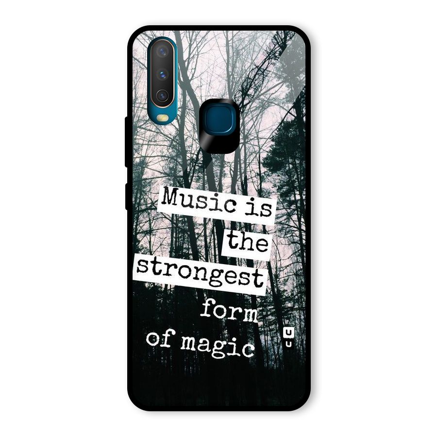 Music Magic Glass Back Case for Vivo U10