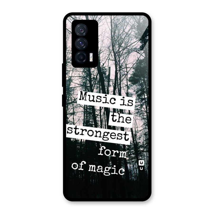Music Magic Glass Back Case for Vivo iQOO 7 5G