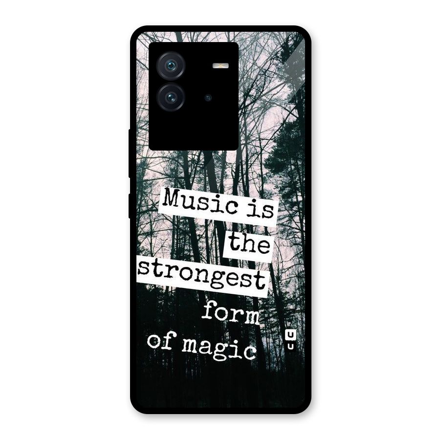 Music Magic Glass Back Case for Vivo iQOO Neo 6 5G