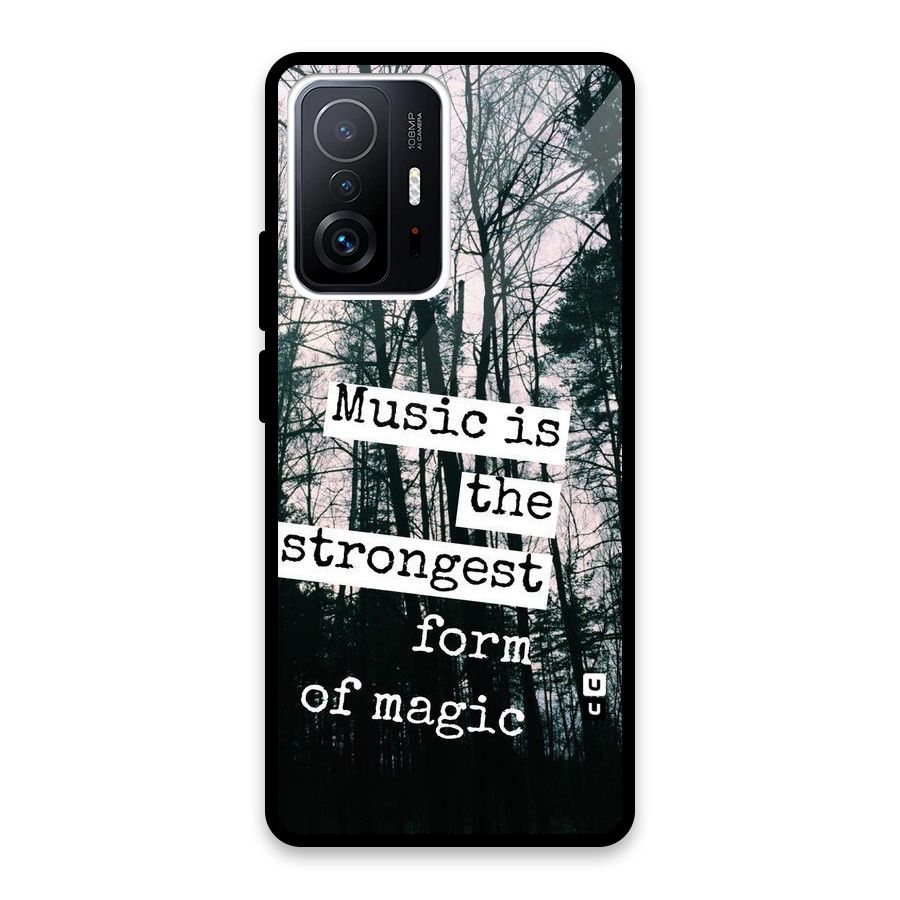 Music Magic Glass Back Case for Xiaomi 11T Pro