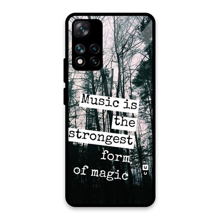 Music Magic Glass Back Case for Xiaomi 11i HyperCharge 5G
