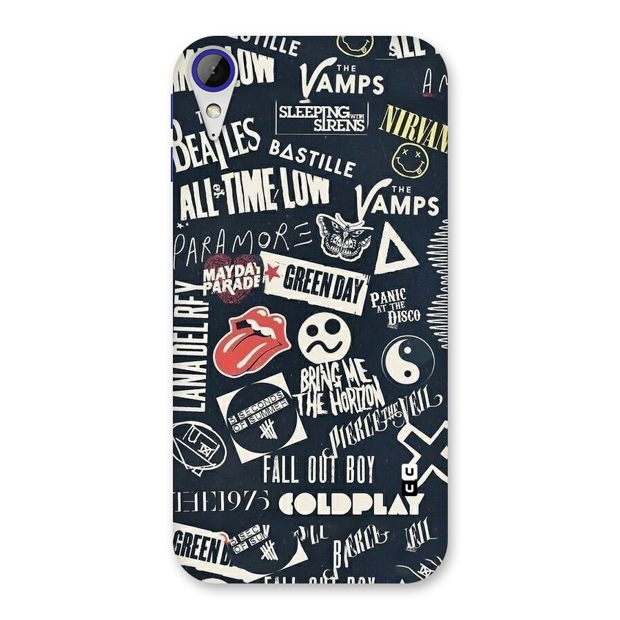Music My Paradise Back Case for Desire 830