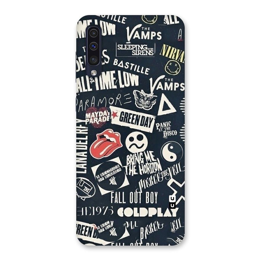 Music My Paradise Back Case for Galaxy A50