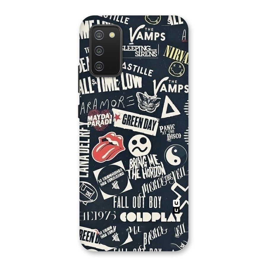 Music My Paradise Back Case for Galaxy M02s