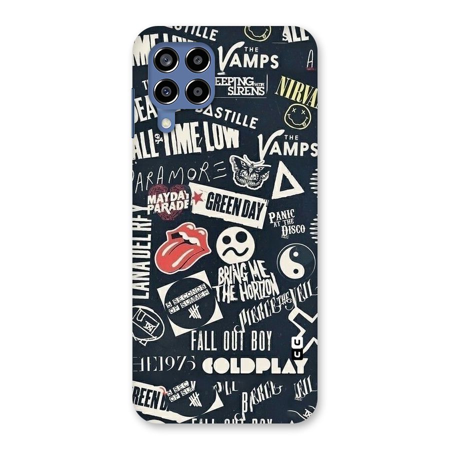 Music My Paradise Back Case for Galaxy M53 5G