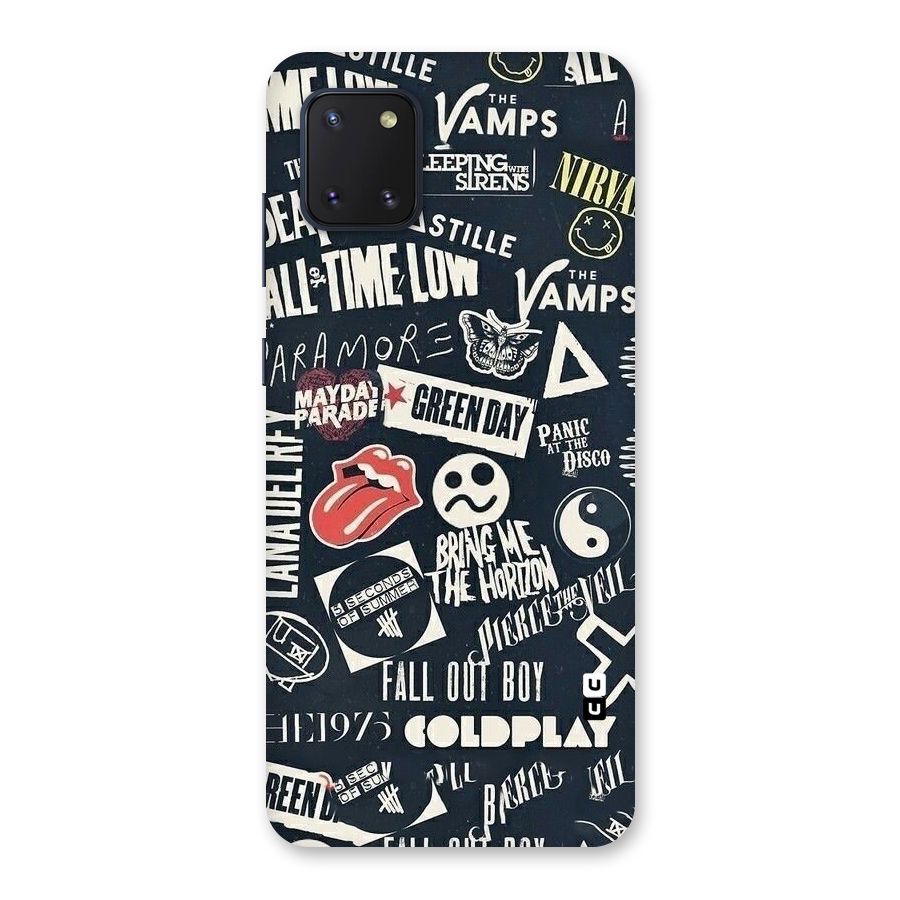 Music My Paradise Back Case for Galaxy Note 10 Lite