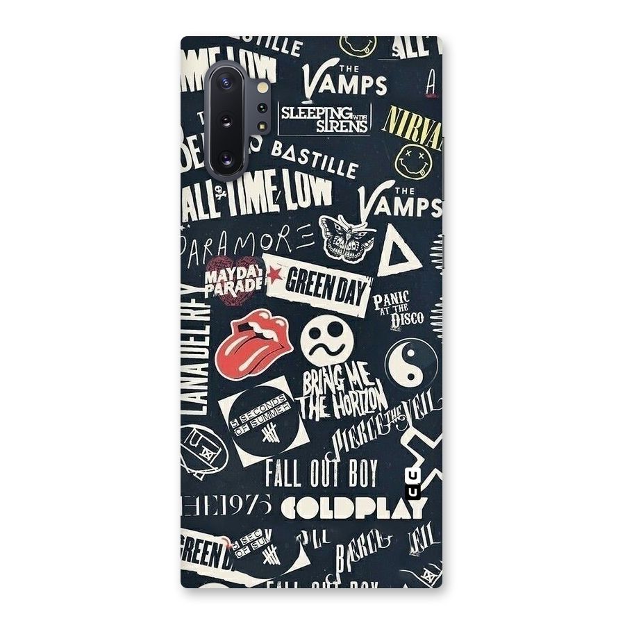 Music My Paradise Back Case for Galaxy Note 10 Plus