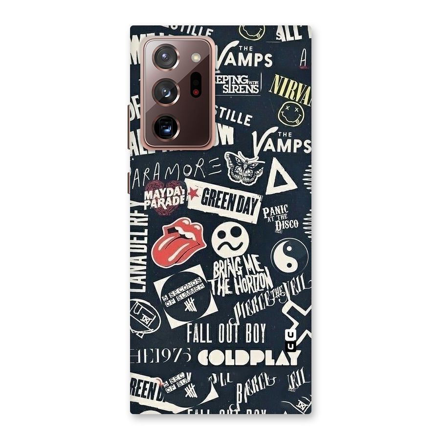 Music My Paradise Back Case for Galaxy Note 20 Ultra