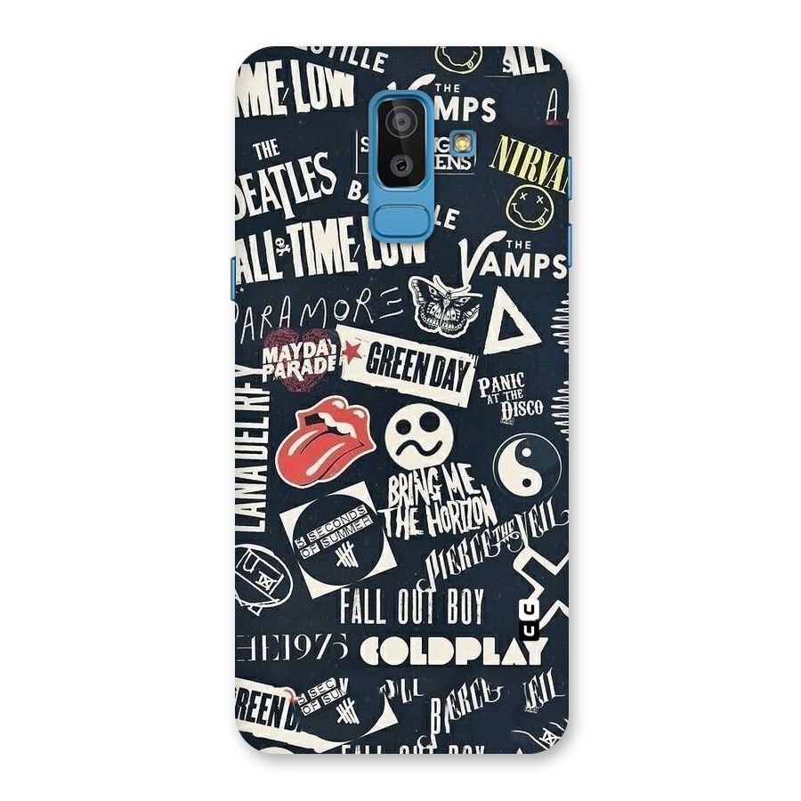 Music My Paradise Back Case for Galaxy On8 (2018)