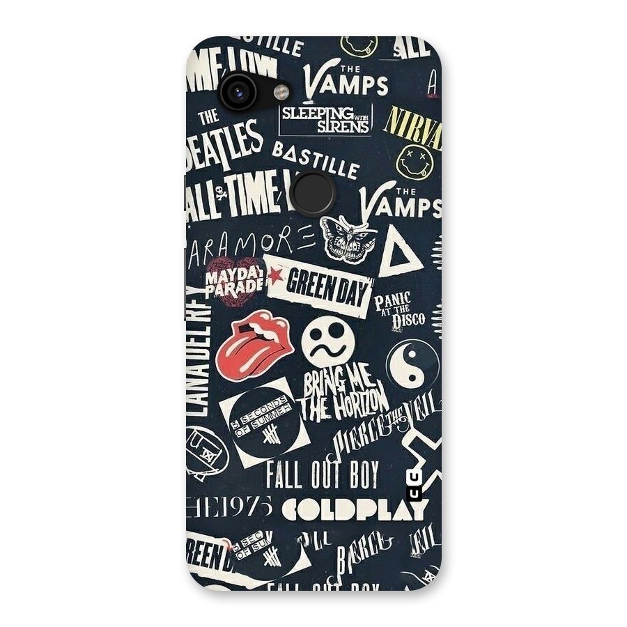 Music My Paradise Back Case for Google Pixel 3a