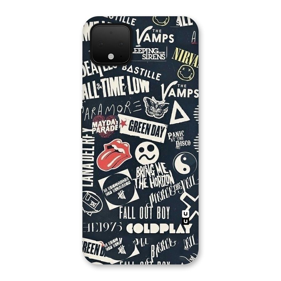 Music My Paradise Back Case for Google Pixel 4 XL