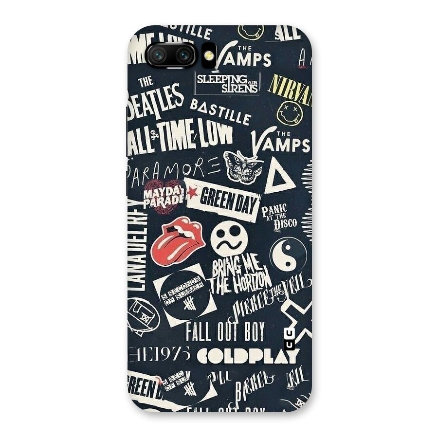 Music My Paradise Back Case for Honor 10