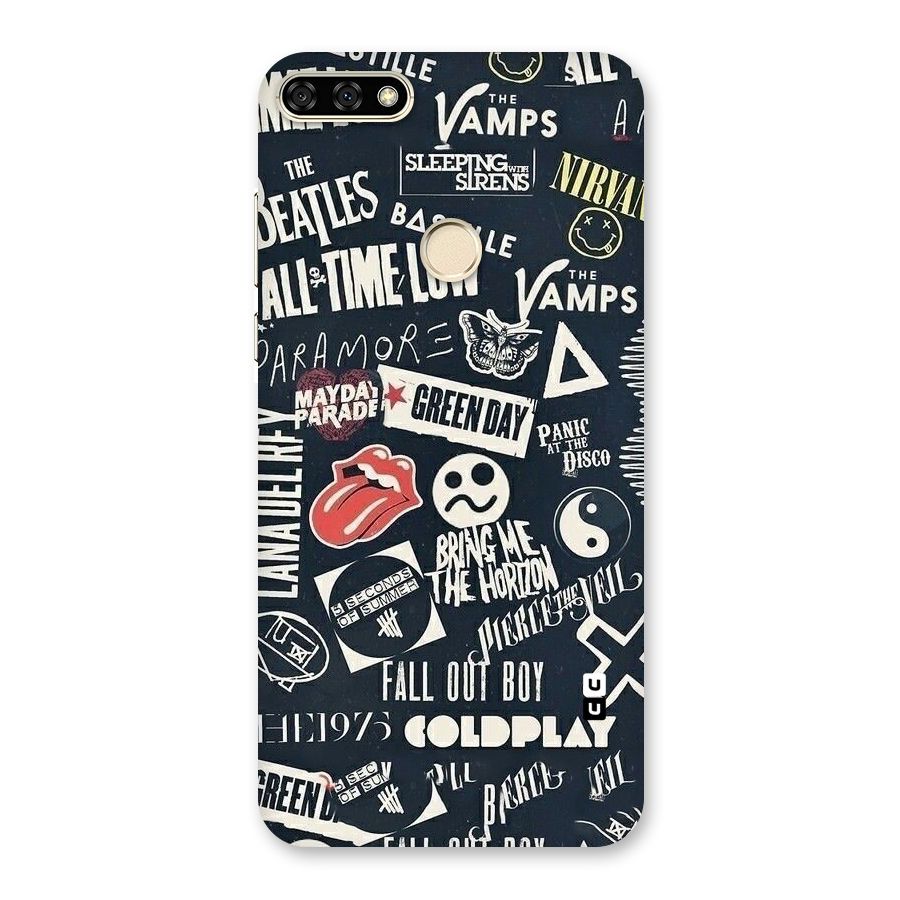 Music My Paradise Back Case for Honor 7A