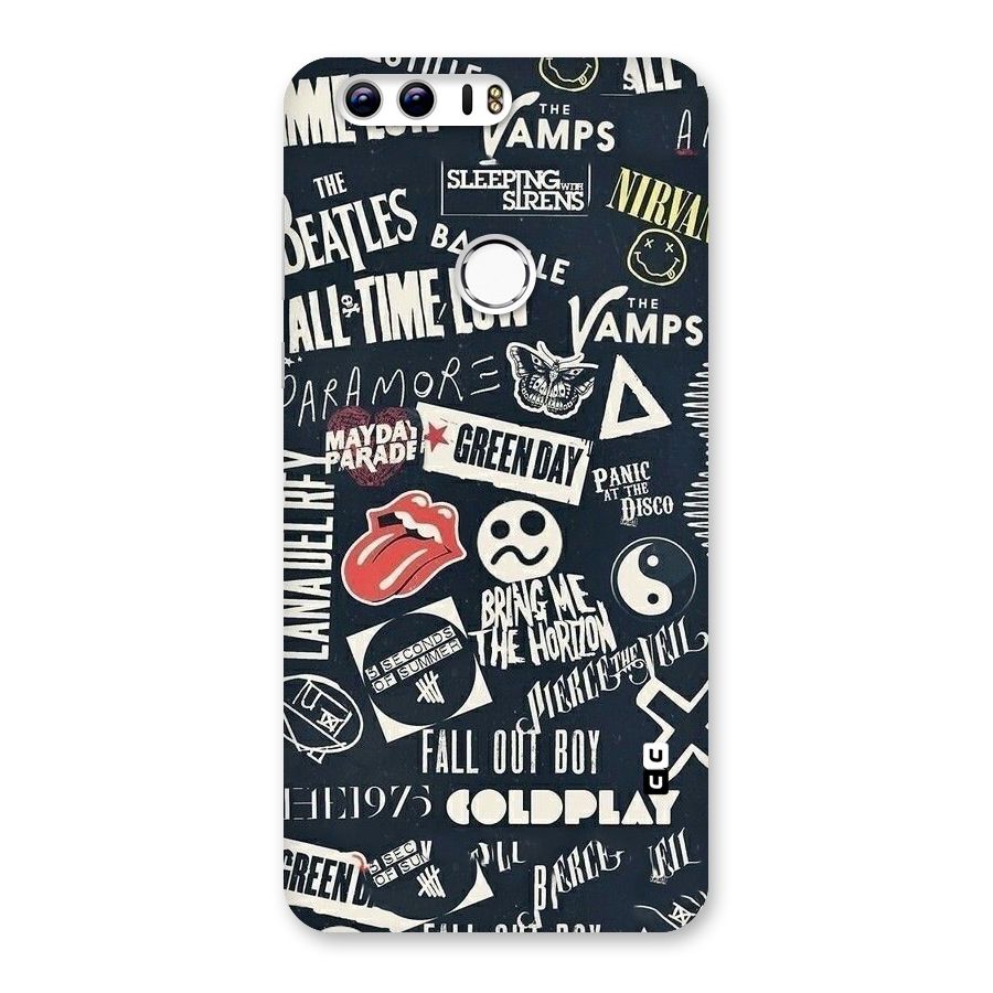 Music My Paradise Back Case for Honor 8