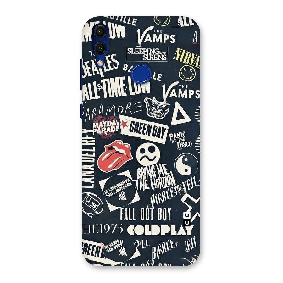 Music My Paradise Back Case for Honor 8C