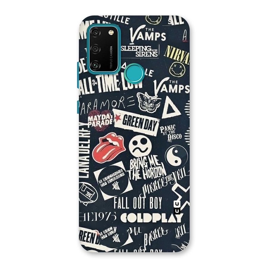 Music My Paradise Back Case for Honor 9A