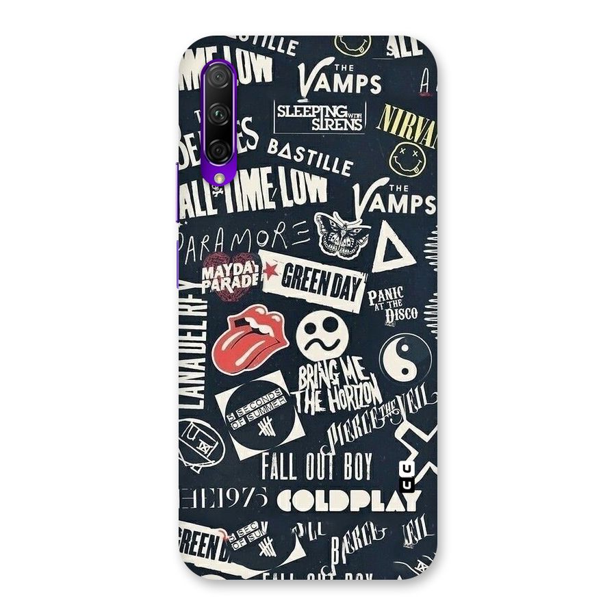 Music My Paradise Back Case for Honor 9X Pro