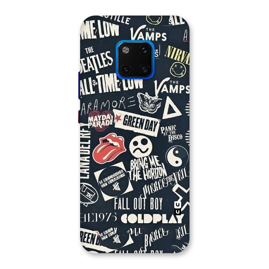 Music My Paradise Back Case for Huawei Mate 20 Pro